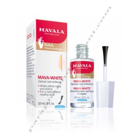 Mava-White Blanchissant Optique d'ongles 10ml - Mavala