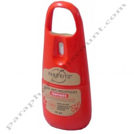 Spray Anti Moustique Tropique 75ml - Para kito-