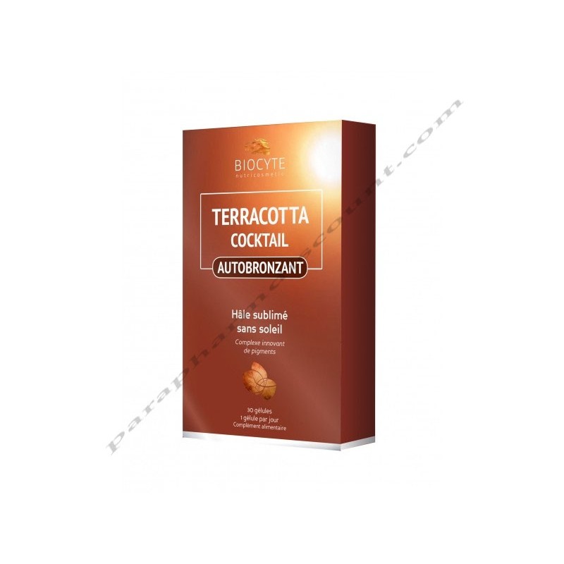Terracotta Cocktail Autobronzant 30 Gélules - Biocyte