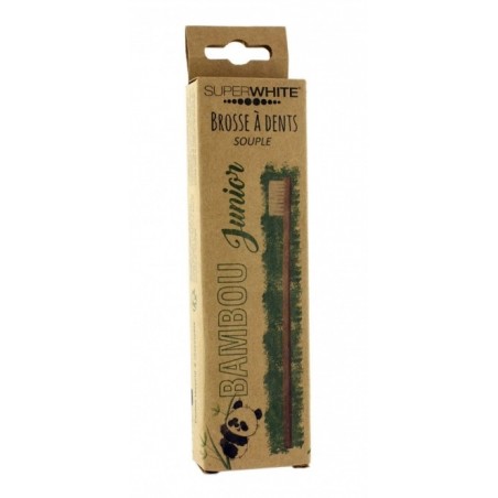 Brosse A Dents Souple En Bambou Junior - Superwhite